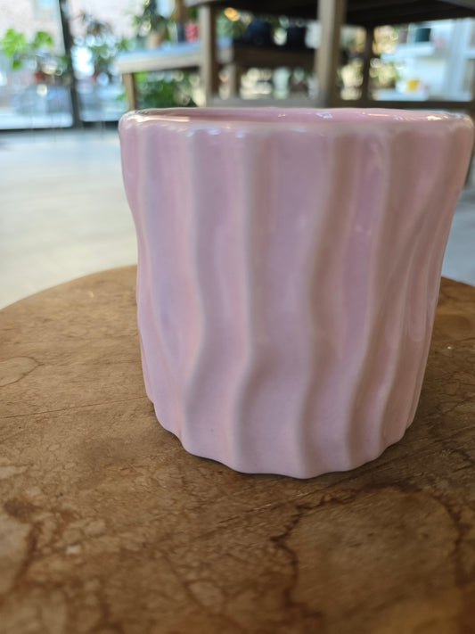 Keramiktopf Rosa