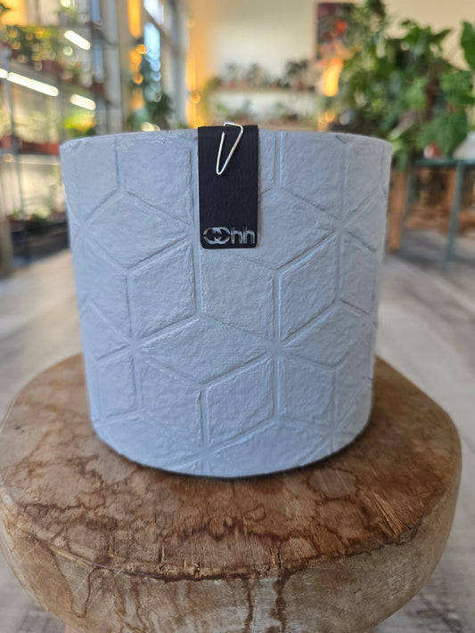 Zero Waste Graphic paper pot light grey - Lübech Living