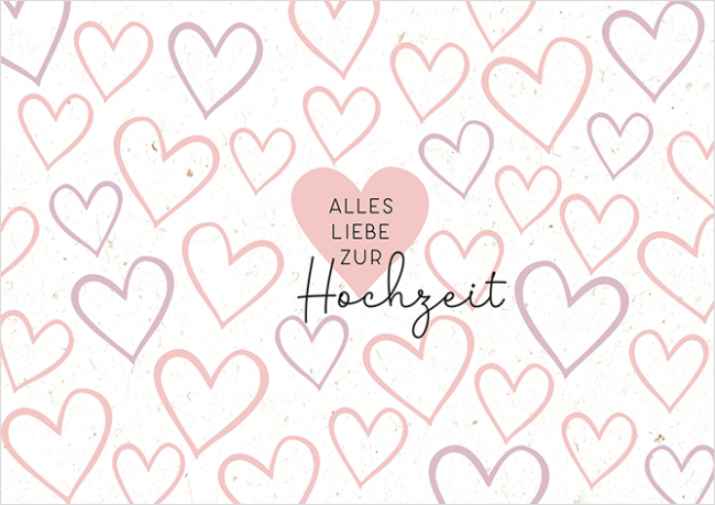 Alles Liebe zur Hochzeit