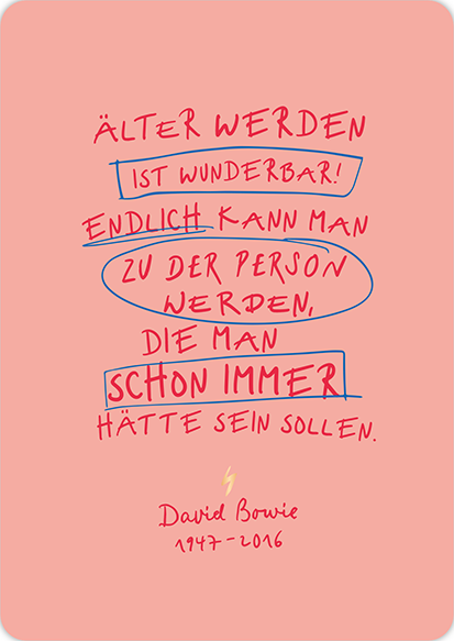 Älter werden...