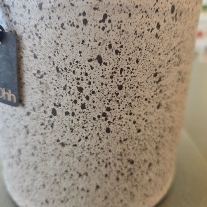 Granite Hand Painted Pot Brown