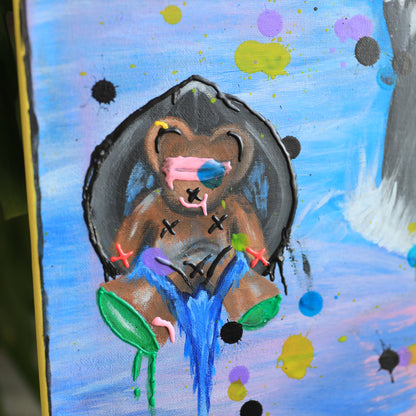 "Head in the water"