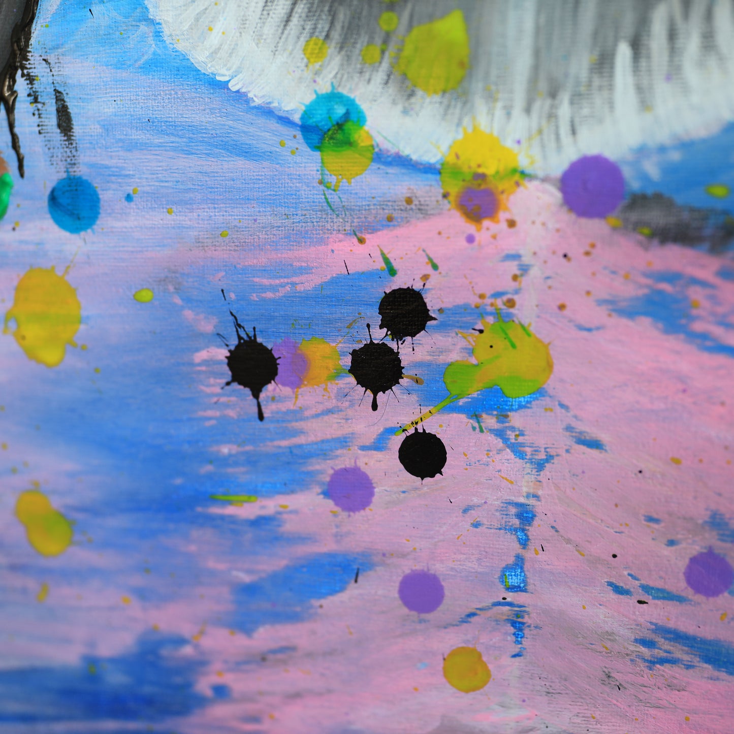 "Head in the water"