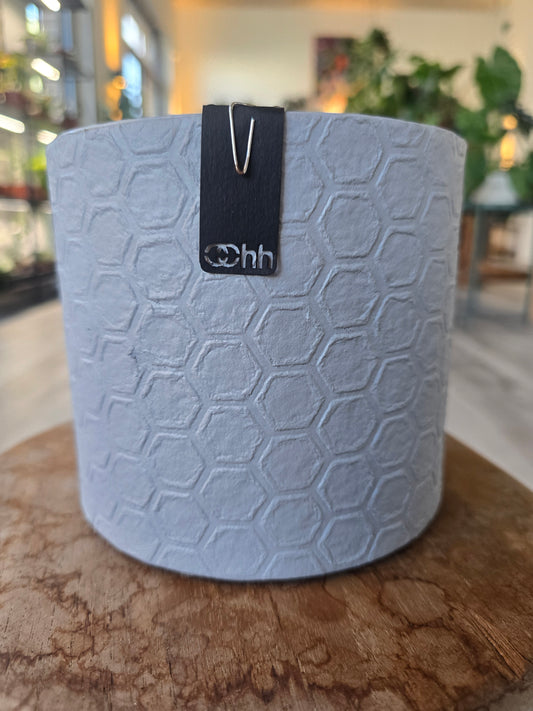 Zero Waste Graphic paper pot light grey - Lübech Living