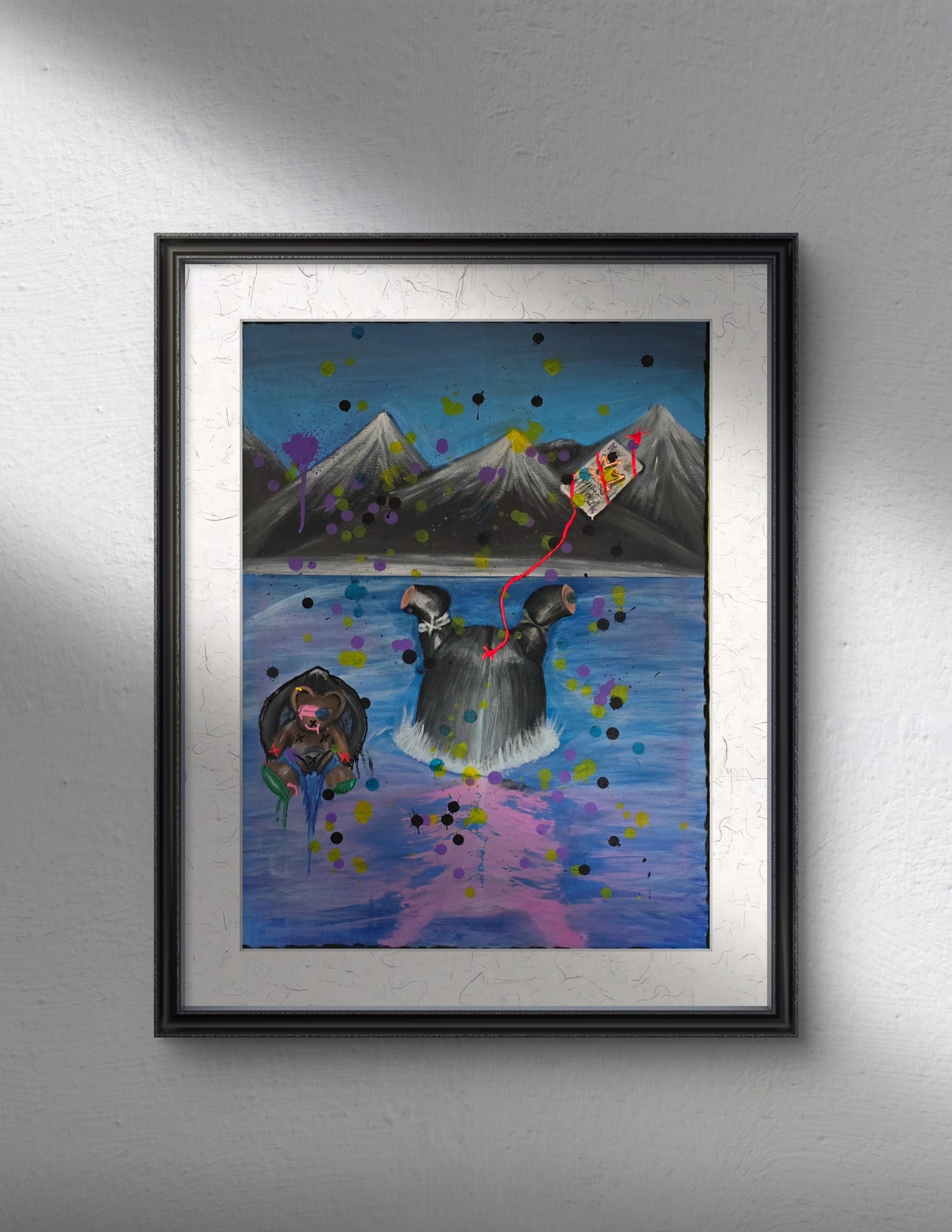 "Head in the water"